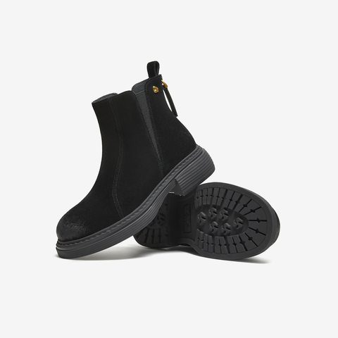 TATA/他她2025冬商场同款时尚切尔西靴女通勤显瘦新款CHZ01DD5