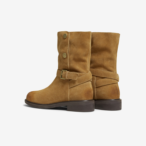 TATA/他她2025冬商场同款百搭时装靴女休闲靴新款CKL02DS5