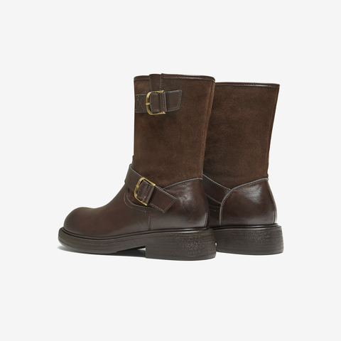 TATA/他她2025冬商场同款日常女时尚休闲西部靴新款CHL01DS5