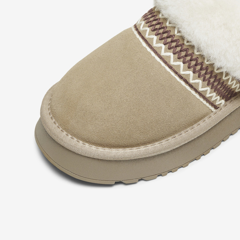 TATA/他她2025冬百搭休闲女靴雪地靴新款CWY01DH5