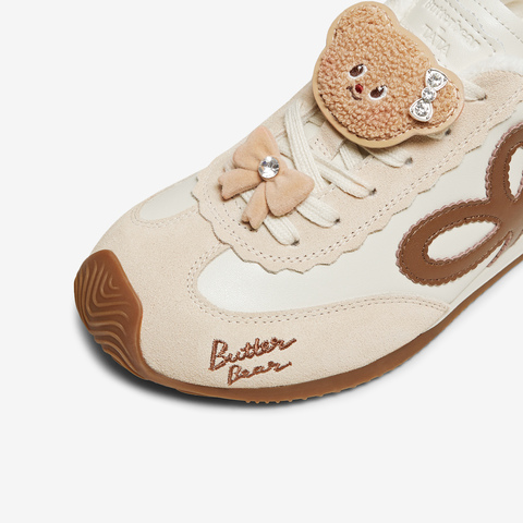 TATA/他她2025秋商场同款时尚简约休闲圆头女阿甘鞋新款GXW01CM5