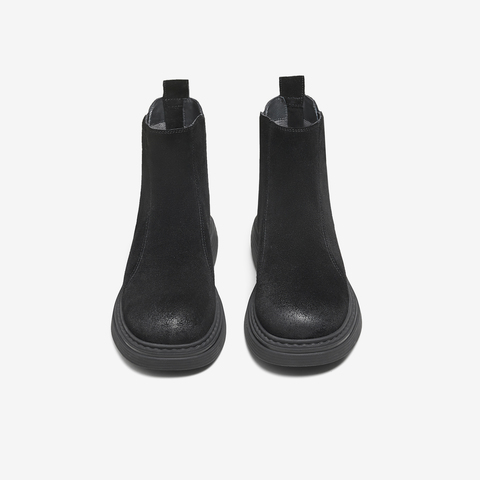 TATA/他她2025冬商场同款时尚切尔西靴女通勤显瘦新款CHZ01DD5