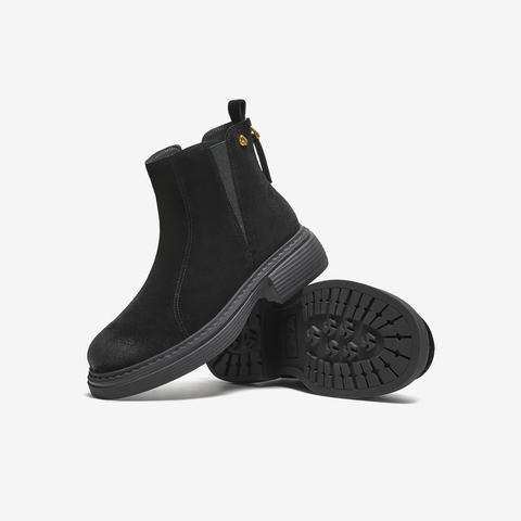 TATA/他她2025冬商场同款时尚切尔西靴女通勤显瘦新款CHZ01DD5