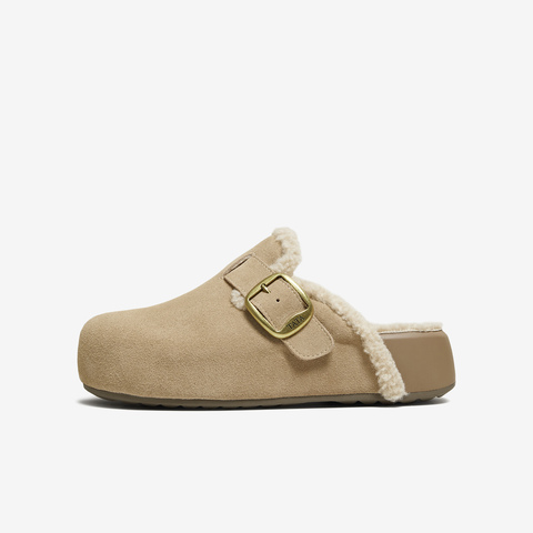 TATA/他她2025冬勃肯鞋女鞋时尚休闲棉拖鞋新款4UL02DH5