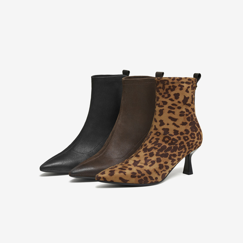 TATA/他她2025冬商场同款百搭时装靴女休闲短靴新款XVX01DD5