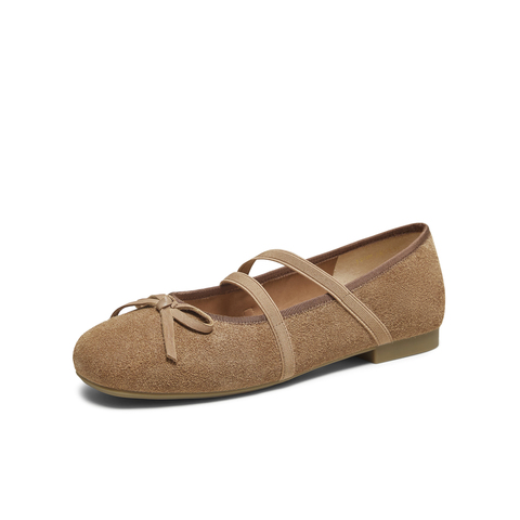 TATA/他她2025秋浅口女法式气质玛丽珍鞋新款YVR01CQ5