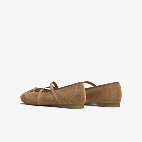 TATA/他她2025秋浅口女法式气质玛丽珍鞋新款YVR01CQ5