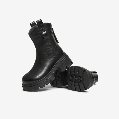 TATA/他她2025冬商场同款百搭时装靴女短靴新款CE401DZ5