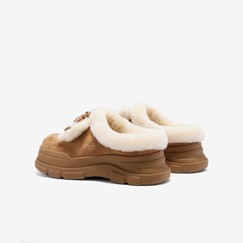 TATA/他她2025冬商场同款百搭时尚简约女雪地靴新款KRX02DH5