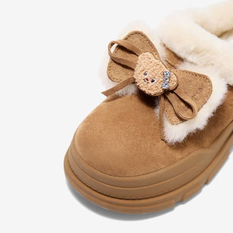 TATA/他她2025冬商场同款百搭时尚简约女雪地靴新款KRX02DH5