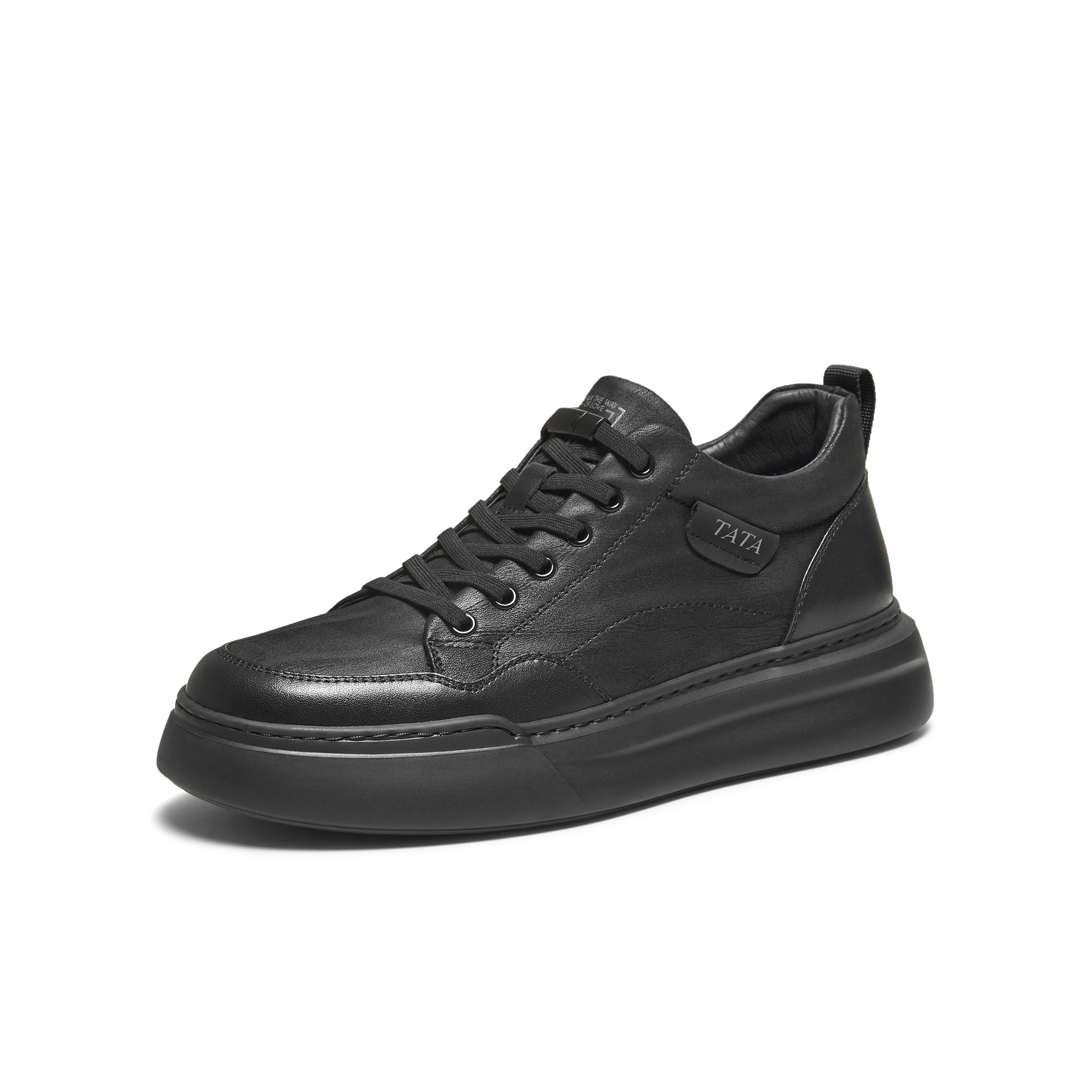 TATA/他她2025冬舒适百搭休闲男鞋新款PGJ01DM5