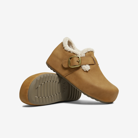 TATA/他她2025冬勃肯鞋女鞋时尚休闲棉拖鞋新款4XN03DM5