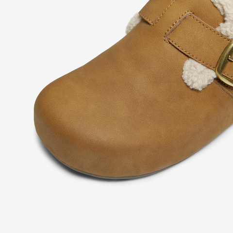 TATA/他她2025冬勃肯鞋女鞋时尚休闲棉拖鞋新款4XN03DM5