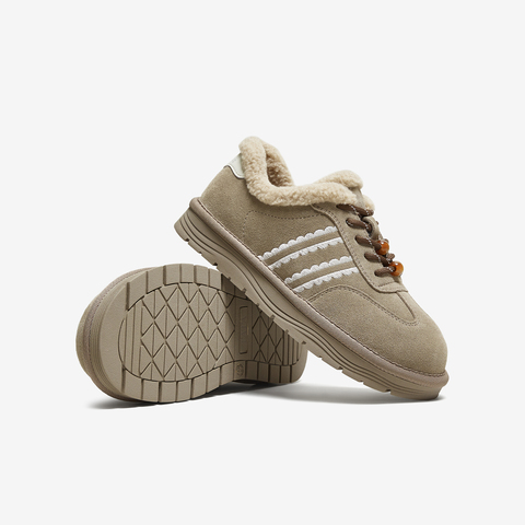 TATA/他她2025冬商场同款时尚百搭女毛毛鞋新款CUD01DM5