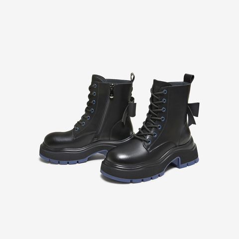 TATA/他她2025冬百搭时尚简约女马丁靴新款WJZ07DD5