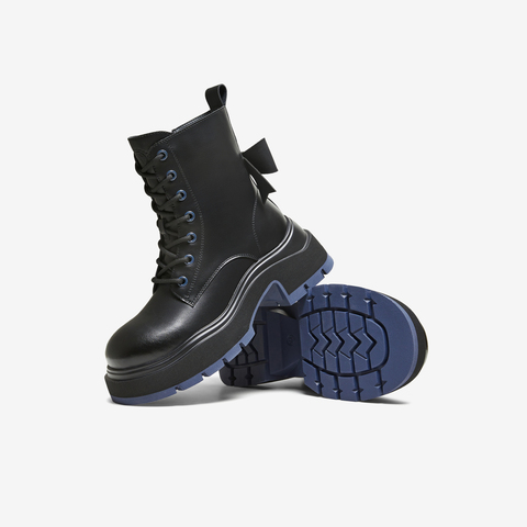 TATA/他她2025冬百搭时尚简约女马丁靴新款WJZ07DD5