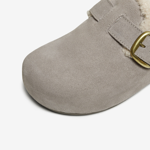 TATA/他她2025冬勃肯鞋女鞋时尚休闲棉拖鞋新款4UL02DH5