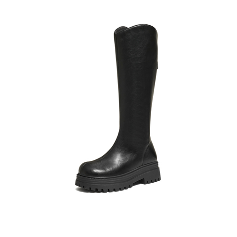 TATA/他她2025冬商场同款百搭女时尚长靴新款CE301DG5