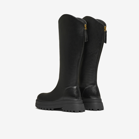 TATA/他她2025冬商场同款百搭女时尚长靴新款CE301DG5