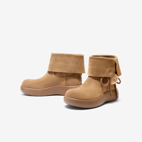 TATA/他她2025冬商场同款百搭时尚简约女雪地靴新款4RY01DD5