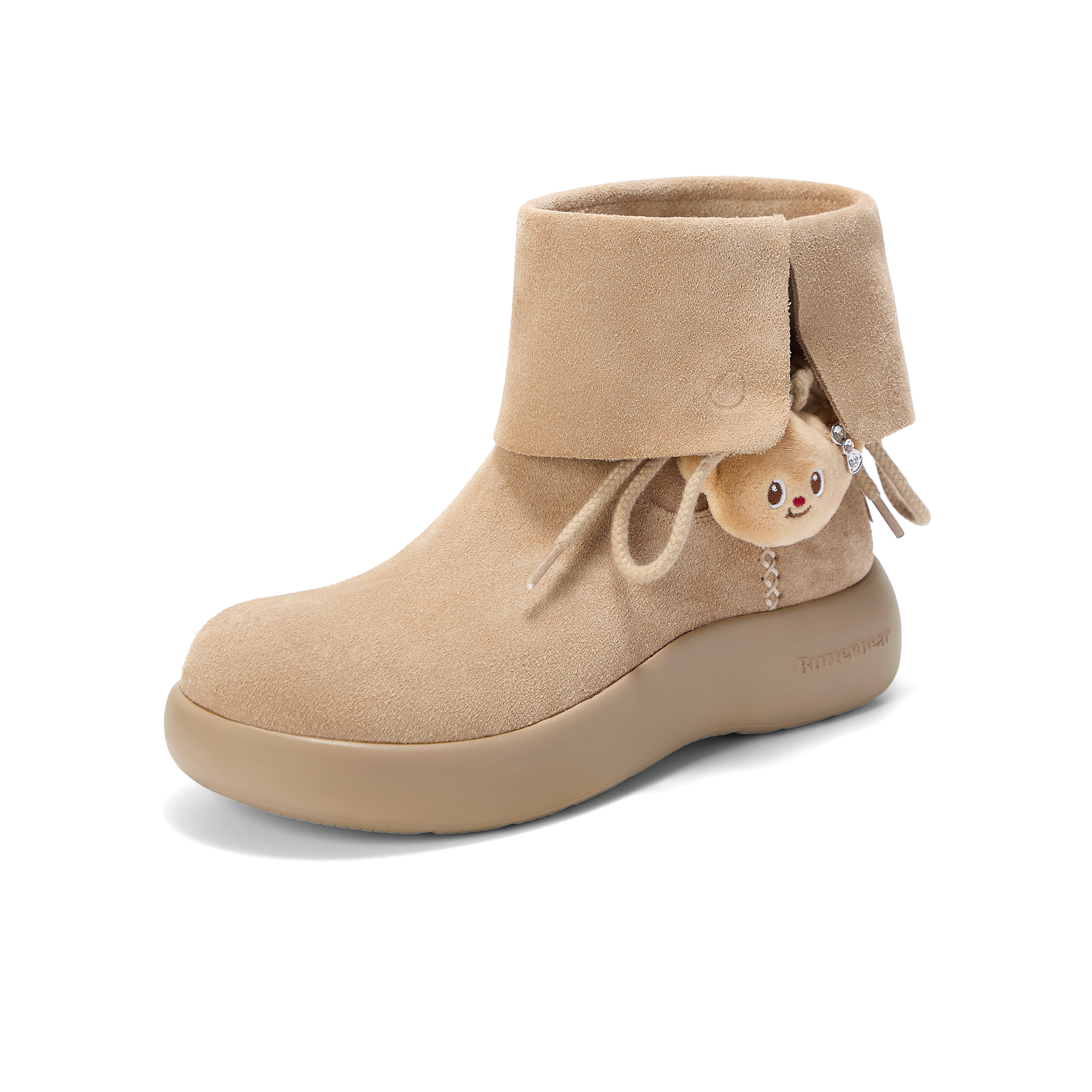 TATA/他她2025冬商场同款百搭时尚简约女雪地靴新款4RY01DD5