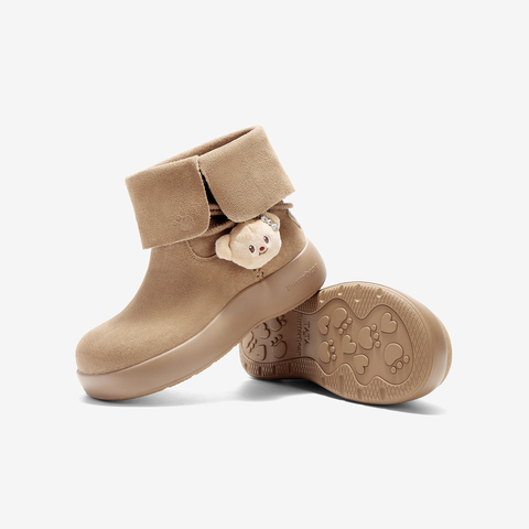 TATA/他她2025冬商场同款百搭时尚简约女雪地靴新款4RY01DD5