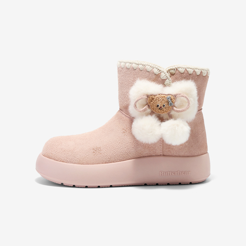 TATA/他她2025冬商场同款百搭时尚简约女雪地靴新款KXL03DD5