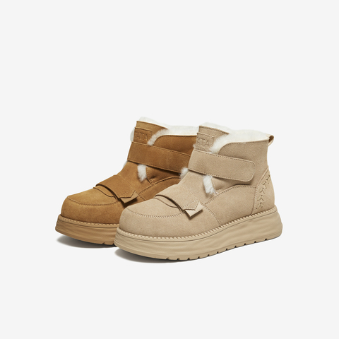 TATA/他她2025冬时尚百搭女休闲雪地靴新款CYY03DD5