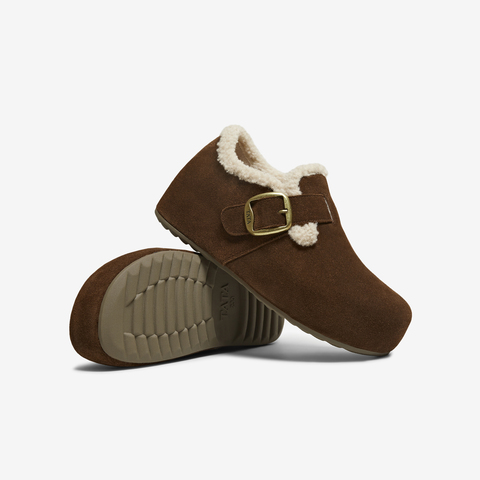 TATA/他她2025冬商场同款勃肯鞋女鞋时尚休闲棉拖鞋新款4XN03DM5