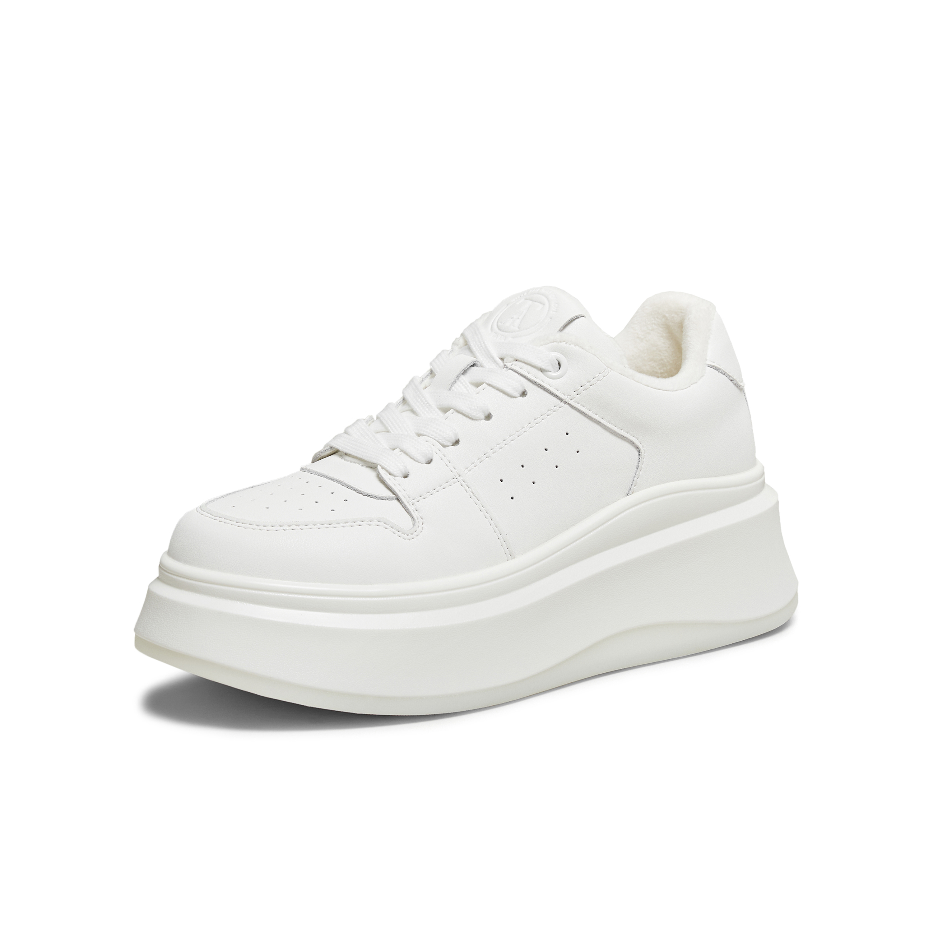 TATA/他她2025秋女时尚休闲板鞋新款GCD07CM5