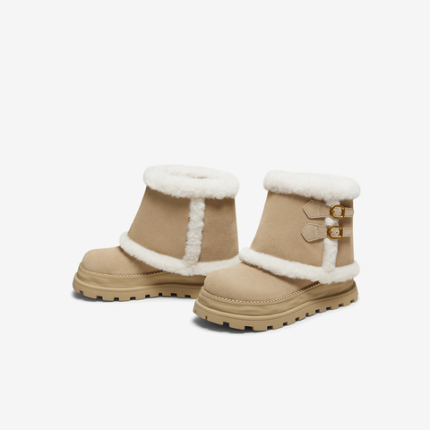 TATA/他她2025冬商场同款时尚百搭女雪地靴新款CHG01DD5