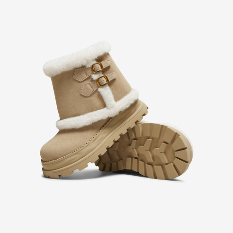 TATA/他她2025冬商场同款时尚百搭女雪地靴新款CHG01DD5