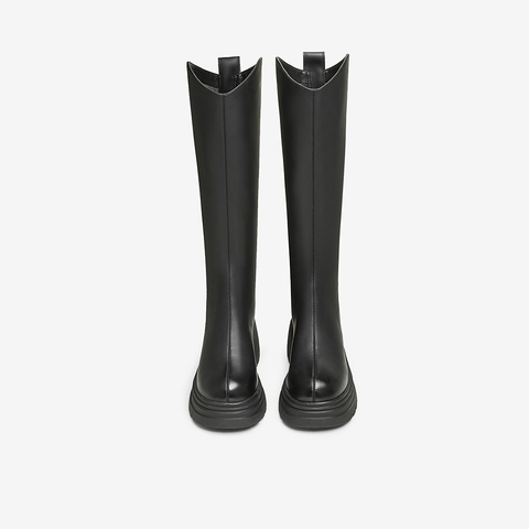 TATA/他她2025冬时尚休闲长靴CGG01DG5