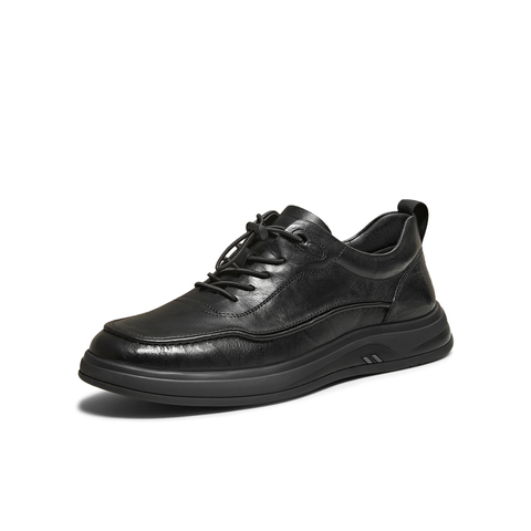 Tata/他她2025秋时尚经典软牛皮休闲皮鞋男新VXQ01CM5