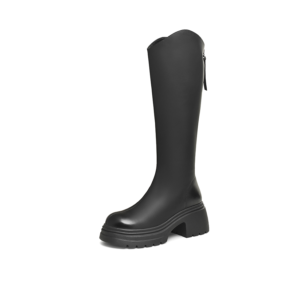 TATA/他她2025冬时尚休闲长靴CGG01DG5