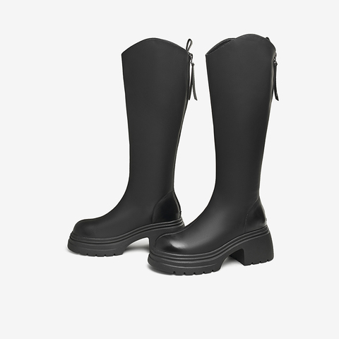 TATA/他她2025冬时尚休闲长靴CGG01DG5