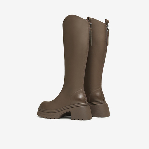 TATA/他她2025冬时尚休闲长靴CGG01DG5