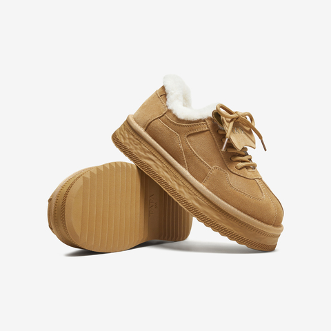 TATA/他她2025冬舒适德训鞋女百搭保暖休闲运动鞋新款CWZ01DM5