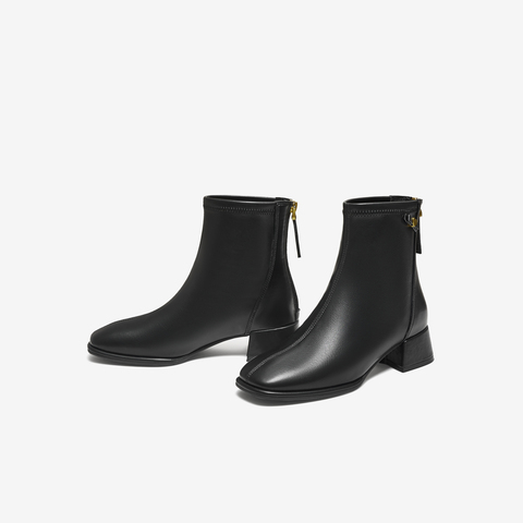 TATA/他她2025冬休闲百搭女时尚短靴新款WYX03DD5