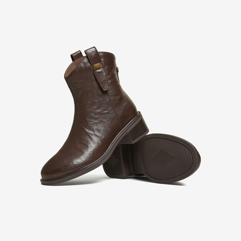 TATA/他她2025冬商场同款时尚百搭时装靴女休闲靴新款CKS01DD5