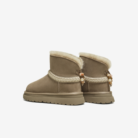 TATA/他她2025冬商场同款时尚百搭女休闲雪地靴新款CJB01DD5