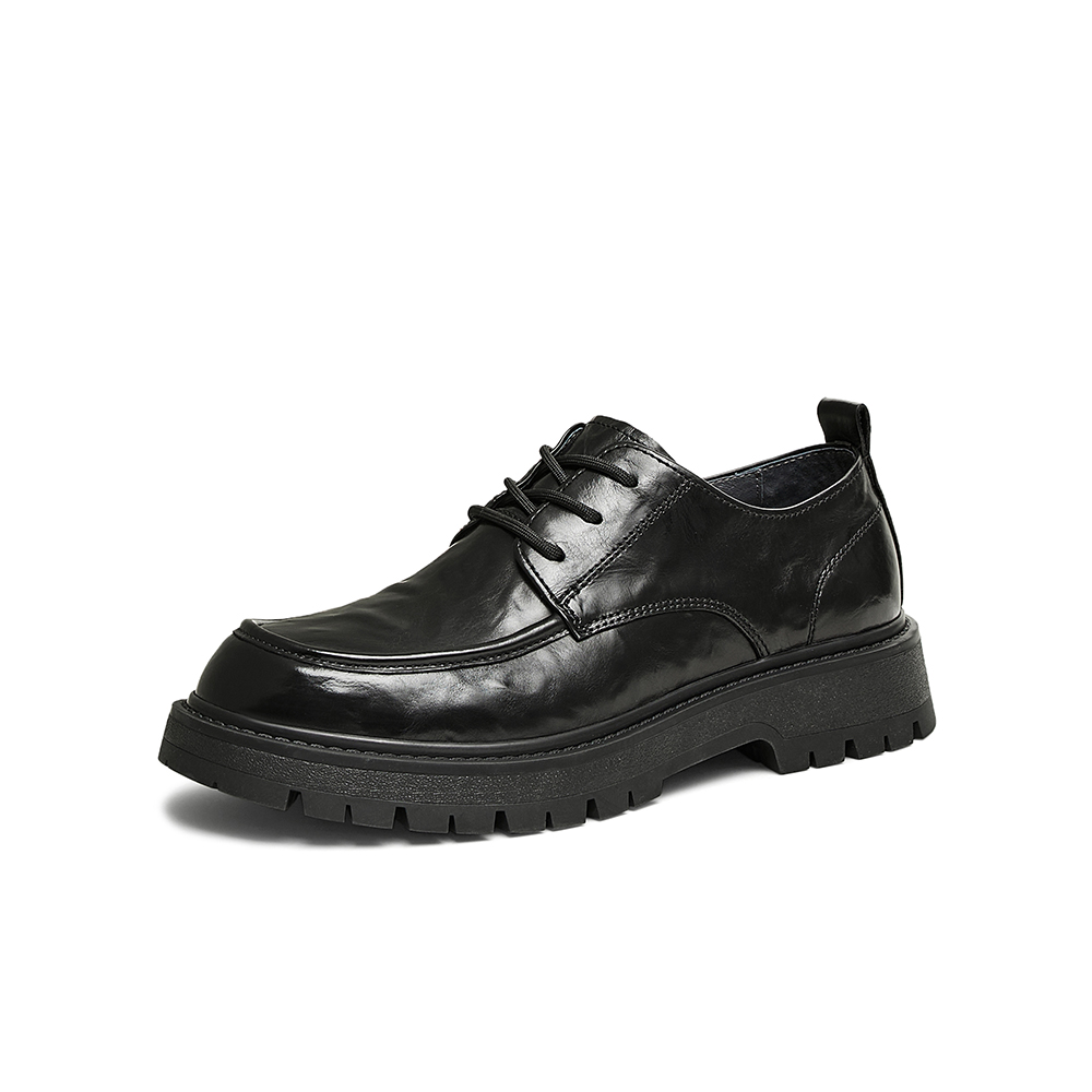 TATA/他她2025春时尚休闲皮鞋男新款TFX01AM5