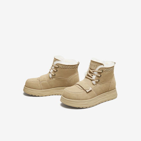 TATA/他她2025冬商场同款女时尚休闲雪地靴新款CYY06DD5