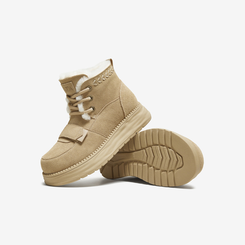 TATA/他她2025冬商场同款女时尚休闲雪地靴新款CYY06DD5