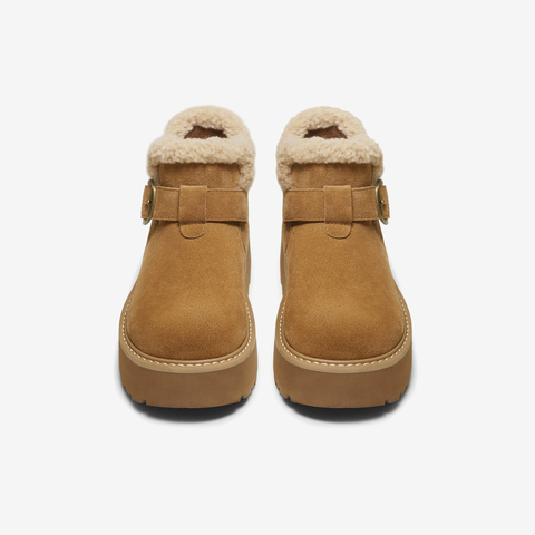 TATA/他她2025冬商场同款时尚百搭女休闲雪地靴新款JXK01DD5