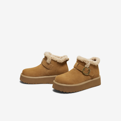 TATA/他她2025冬商场同款时尚百搭女休闲雪地靴新款JXK01DD5