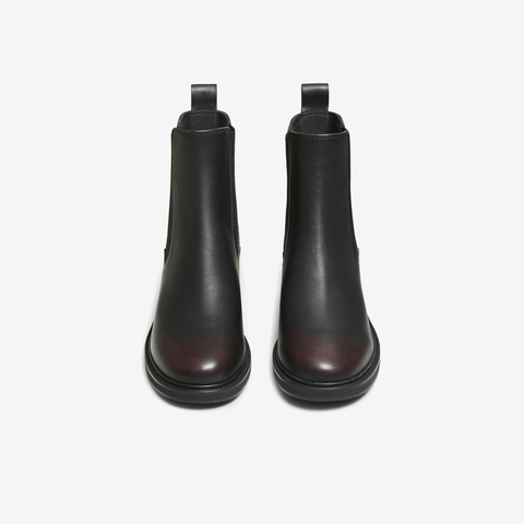 TATA/他她2025冬商场同款百搭通勤女切尔西靴新款UWH01DD5