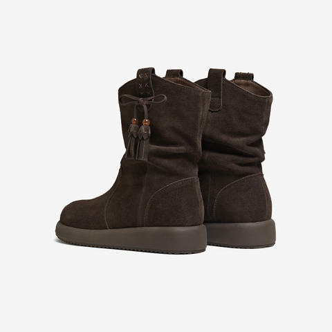 TATA/他她2025冬时尚百搭女休闲靴新款CHD01DZ5