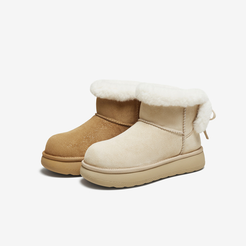 TATA/他她2025冬商场同款时尚百搭女休闲雪地靴新款CUC01DD5