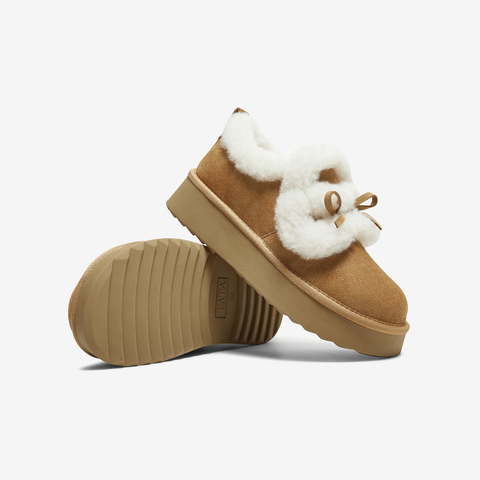 TATA/他她2025冬商场同款时尚百搭女休闲雪地靴新款CUB01DM5